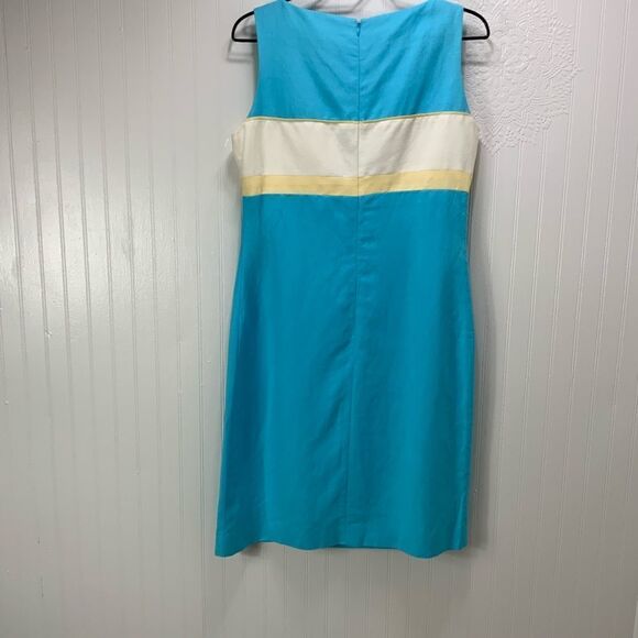 Yves Cossette Depeche Mode linen blend sleeveless dress - Picture 3 of 5